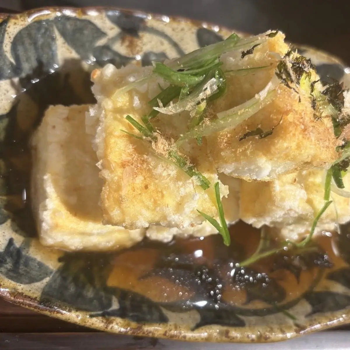 agedashi tofu 揚げ出し豆腐
